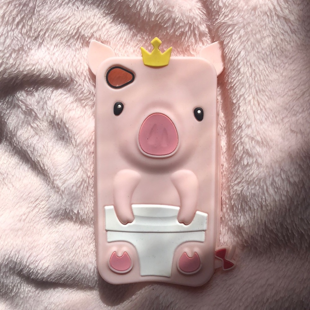 Iphone 4 silicone pig case